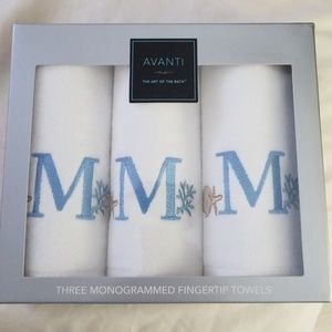 "M" Hand towels